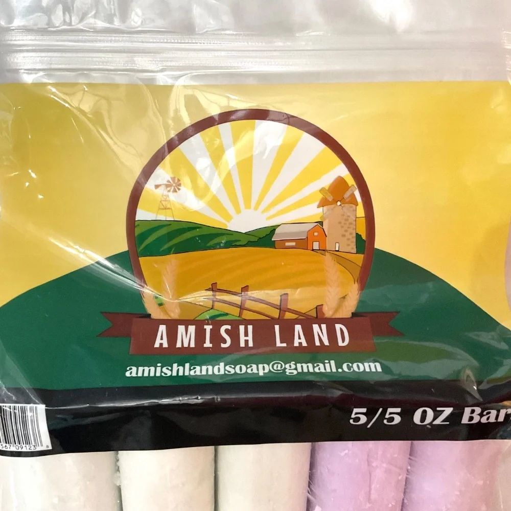 Amish Land Bar Soap Amish Farms Bar Soap 5/5oz Bars